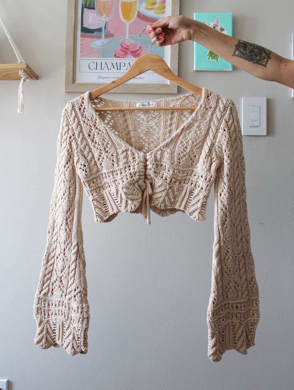 Emory Park Crochet Sweater